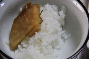 with rice